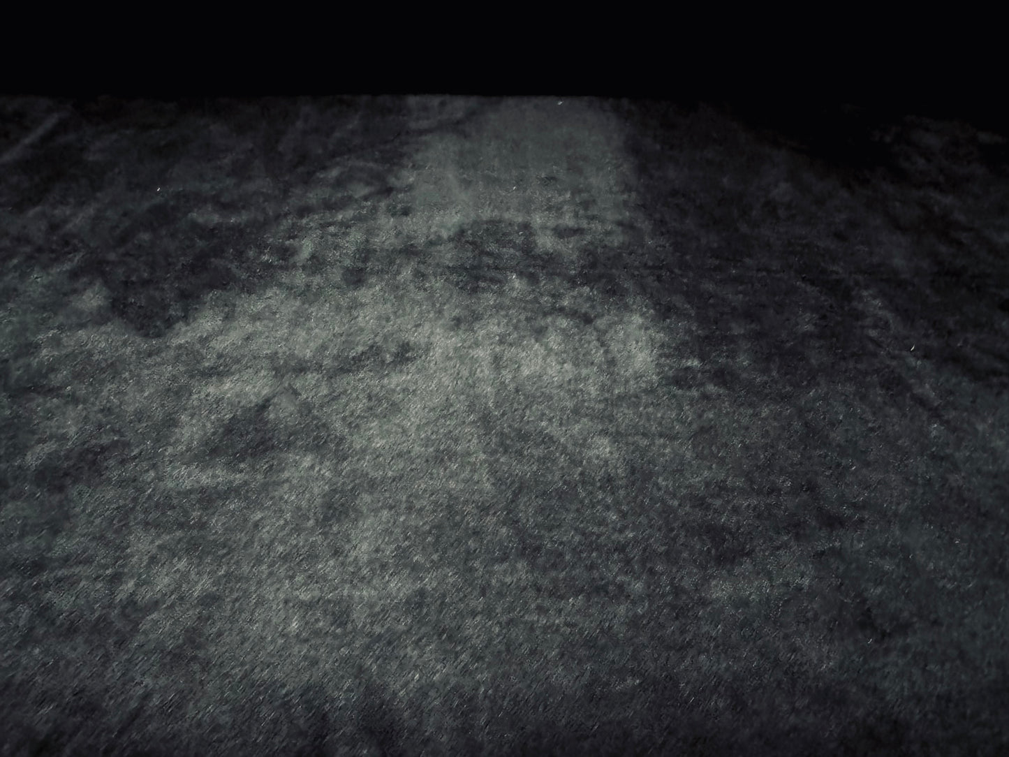 Super soft heavyweight cuddle fleece fabric, per metre - plain - black