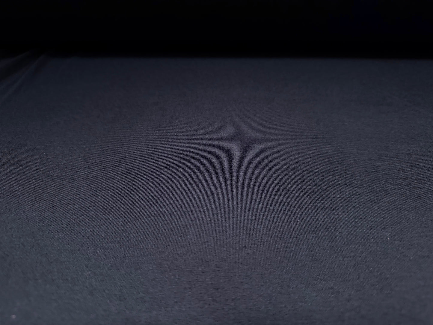 Viscose spandex stretch single jersey fabric, per metre - plain - navy blue