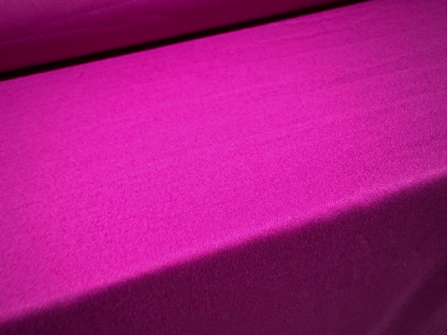 Super soft pongee woven dress fabric, per metre - plain - magenta