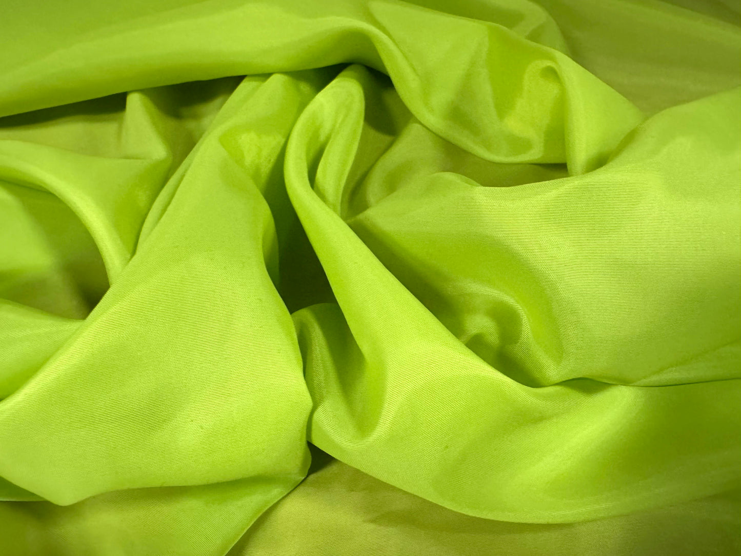 Soft organza lightweight dress fabric, per metre - plain - apple green