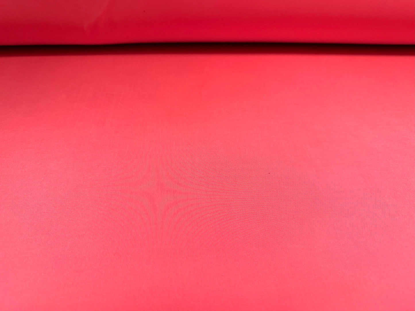 Soft touch spandex stretch jersey dress fabric, per metre - plain - bright watermelon pink