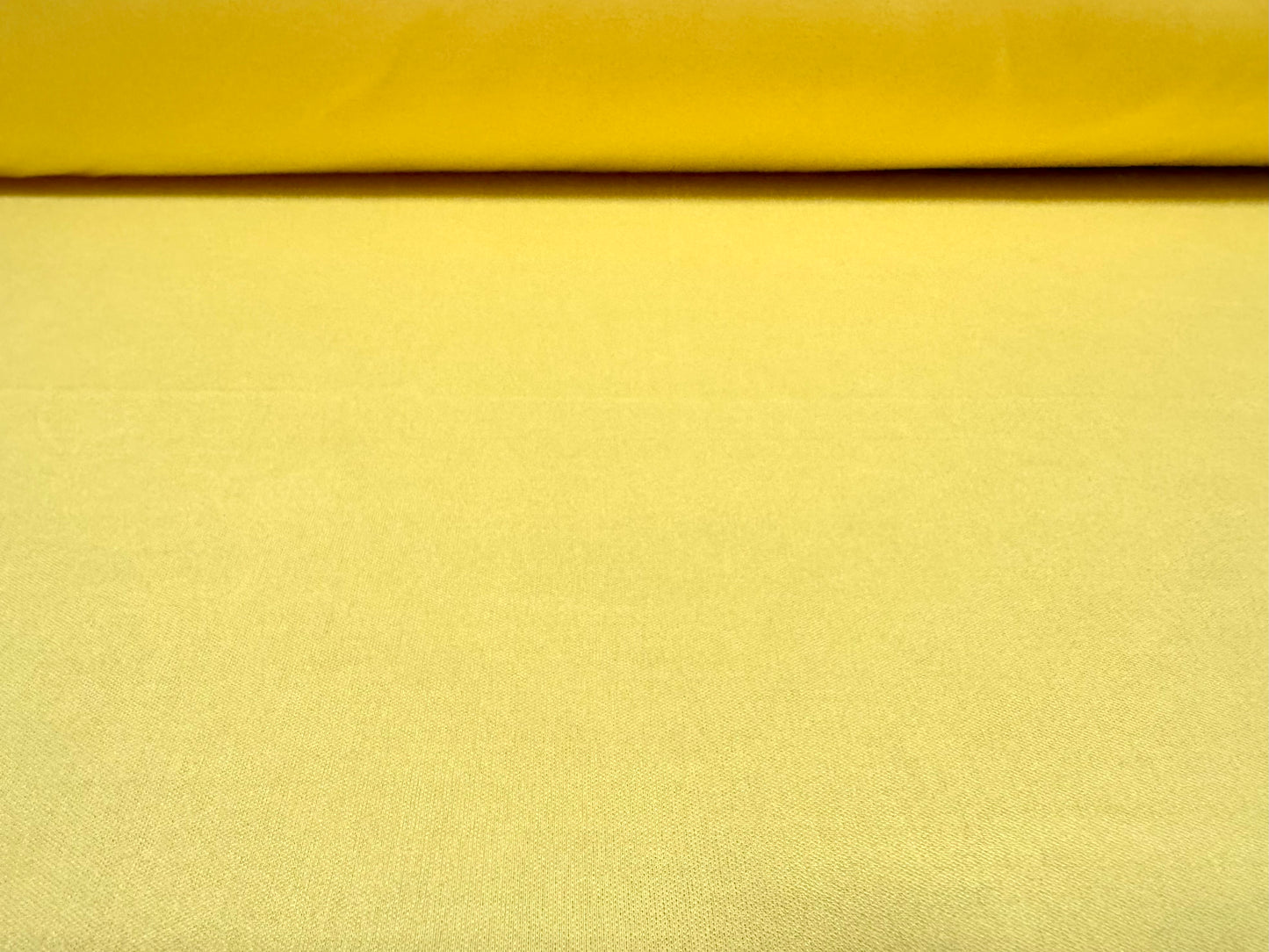 Single Jersey fashion fabric, per metre - plain - yellow