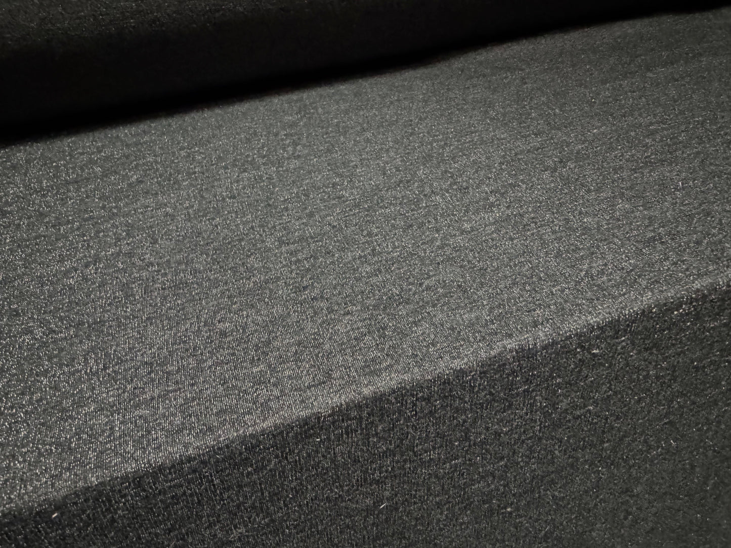 Super stretch spandex jersey fabric, per metre - flecked - grey melange
