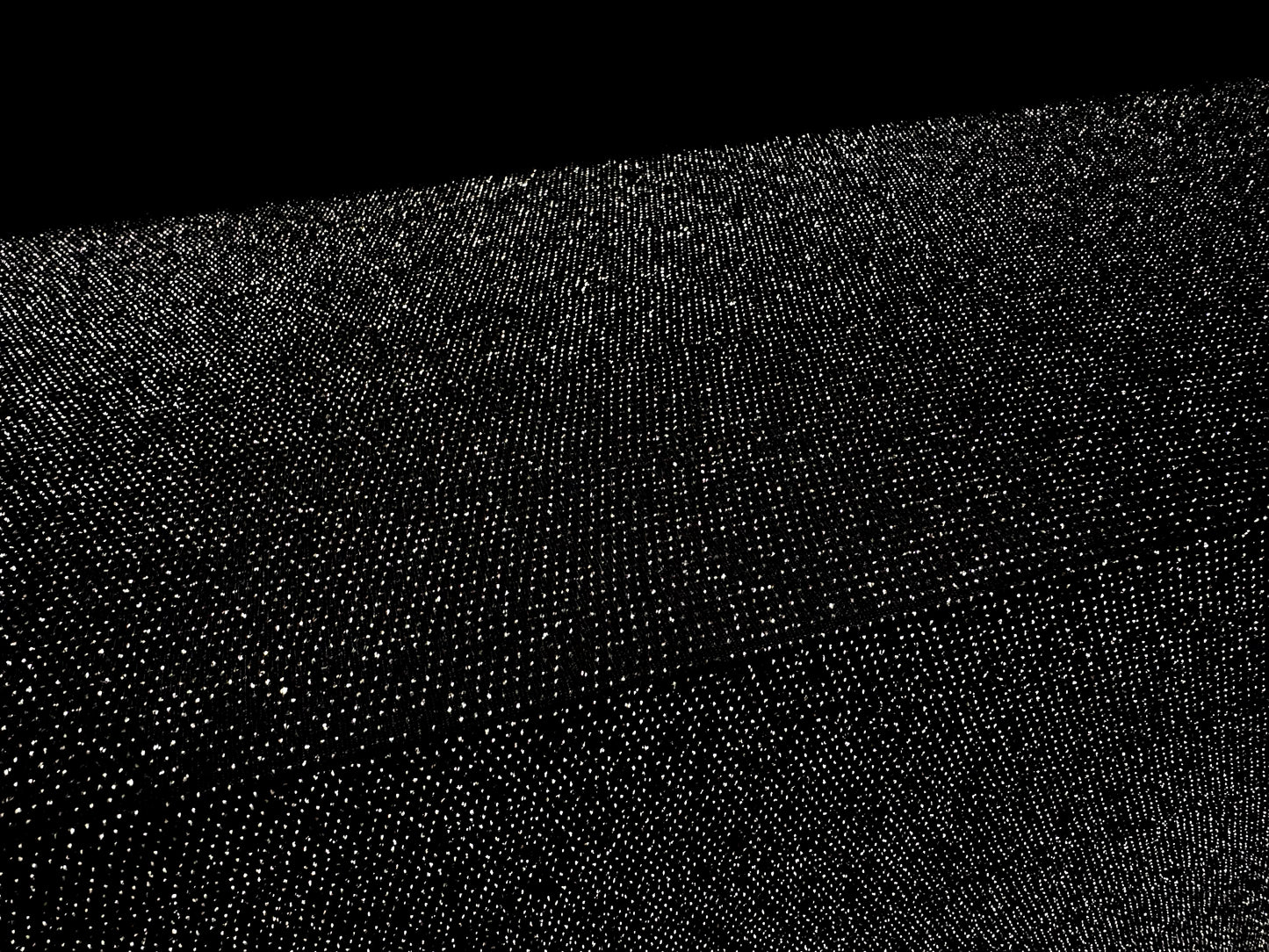 Slinky spandex jersey fabric with metallic lurex, per metre - black & silver