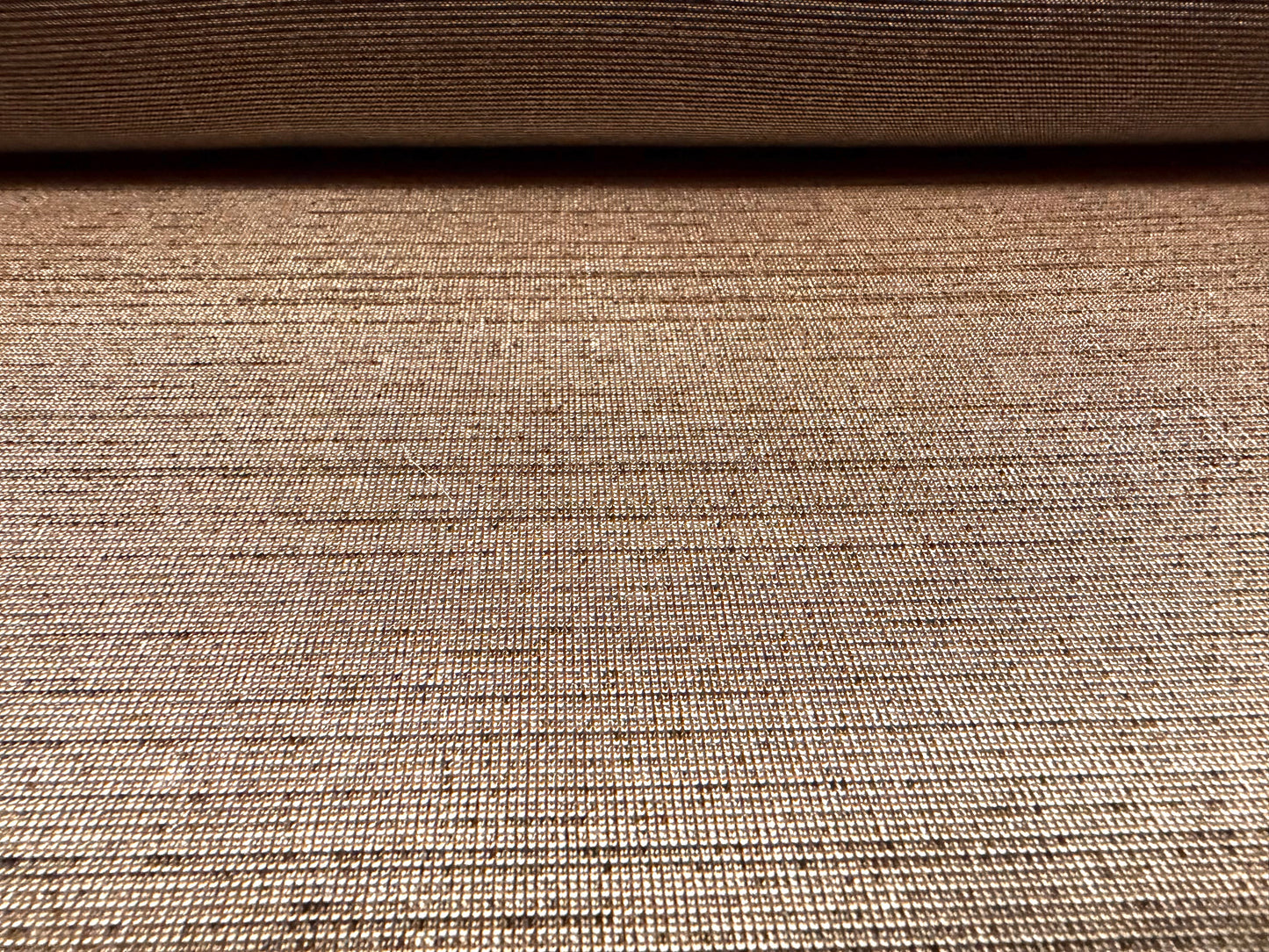 Slinky stretch spandex jersey fabric, per metre - melange - nude & grey