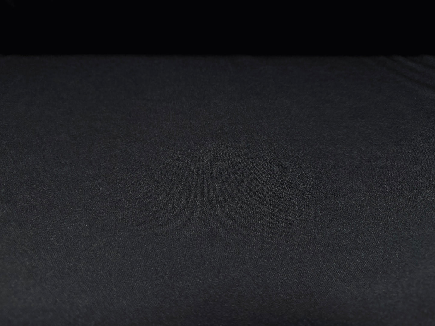 Single jersey fashion fabric, per metre - plain - black