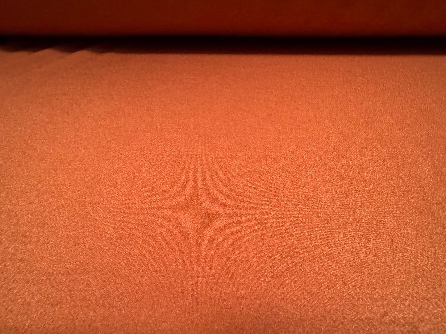 Valentino crepe spandex jersey fabric - similar to scuba - per metre - burnt ginger