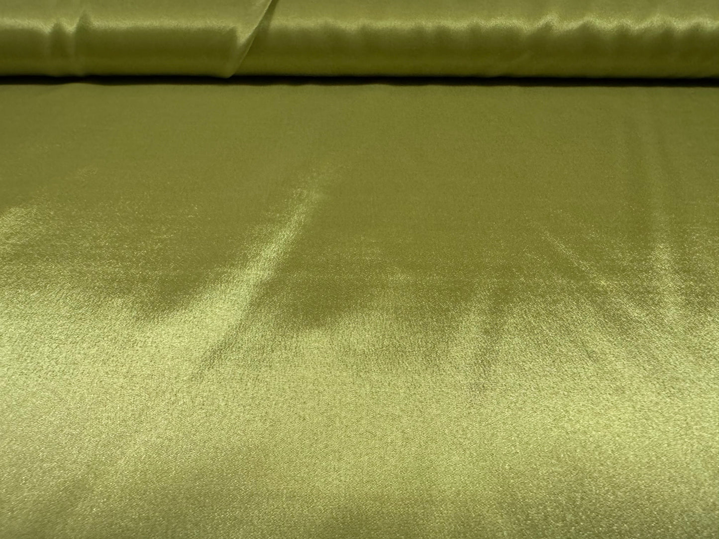 Crepe de chine woven dress fabric, per metre - plain - warm sage