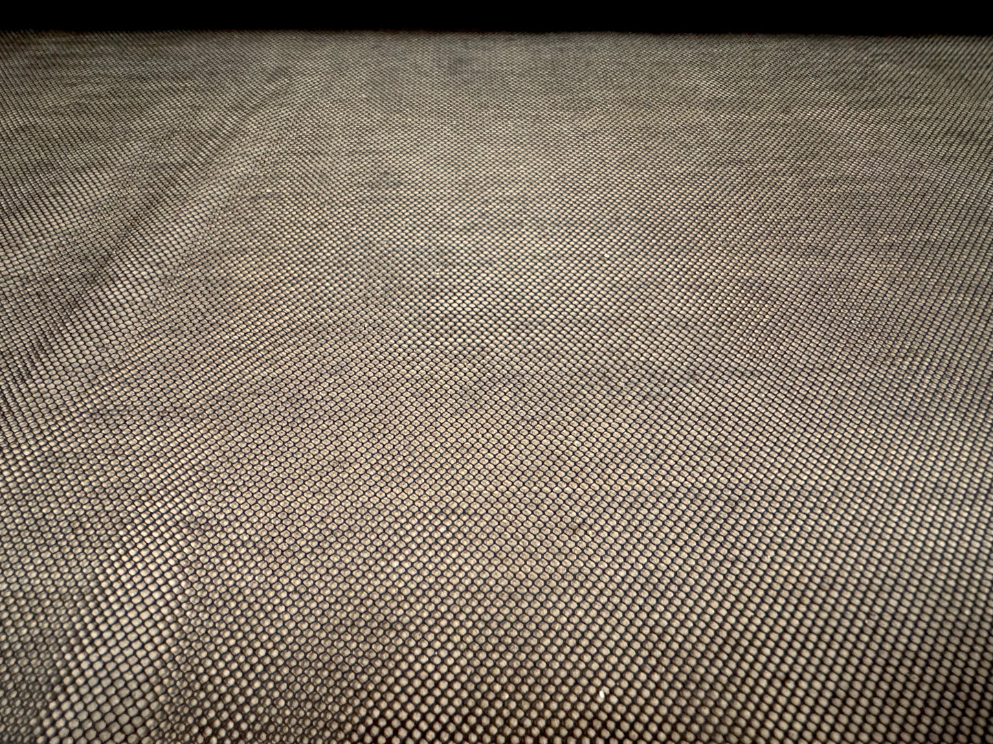 Super fine lightweight mesh net fabric, per metre - plain - black