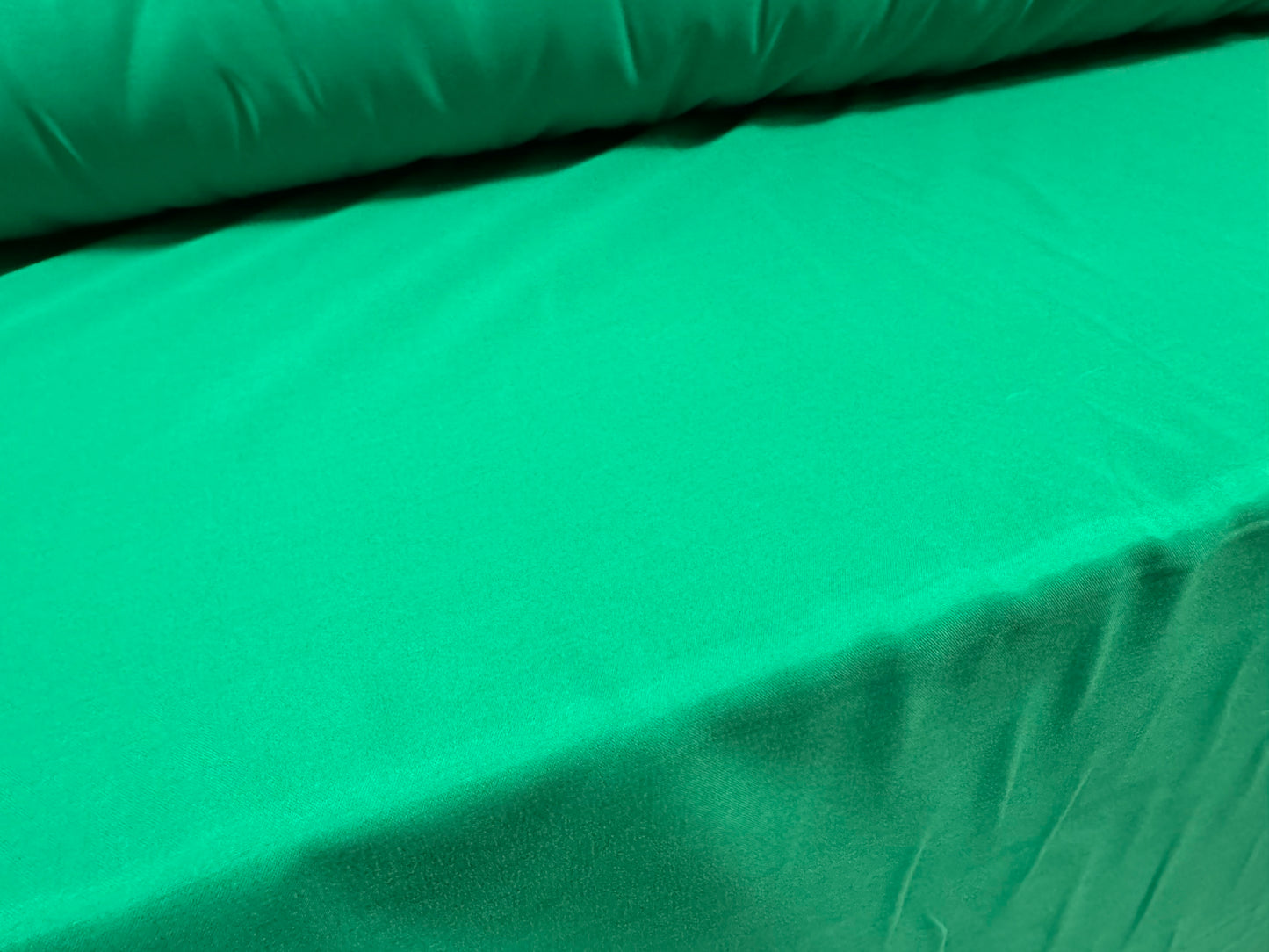 Nylon microfibre plain weave fabric, per metre - emerald green