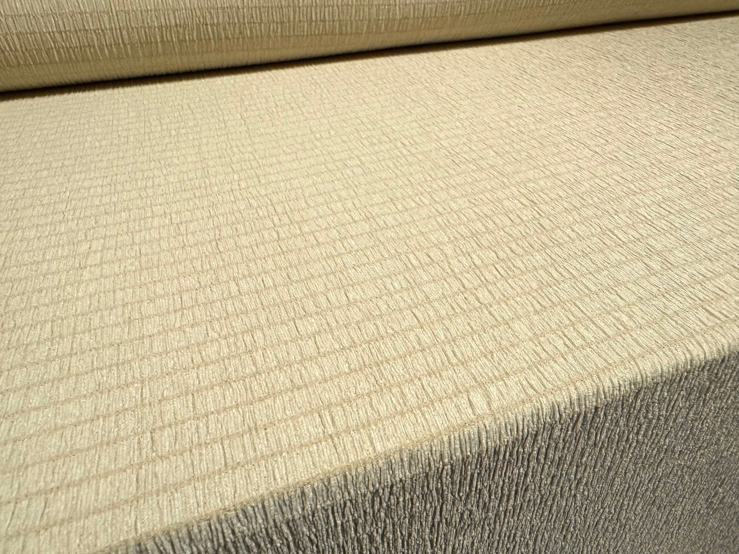 Sheared bodycon stretch spandex jersey fabric, per metre - plain - stone