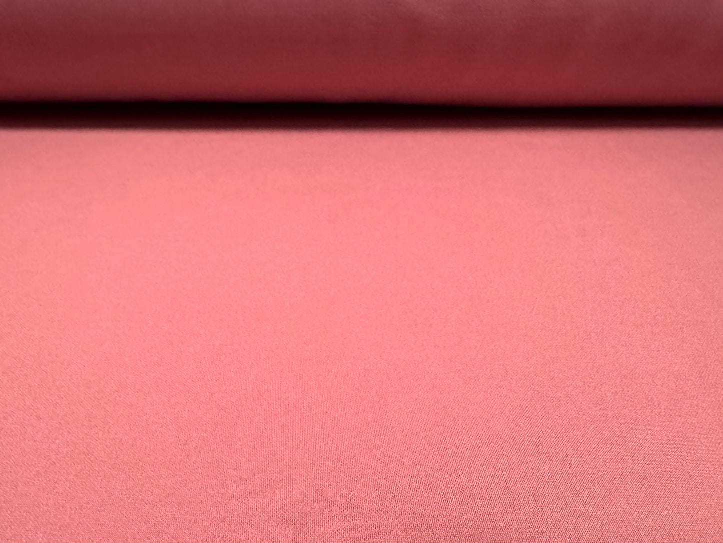 Scuba stretch spandex double jersey fabric, per metre - plain - Rose pink