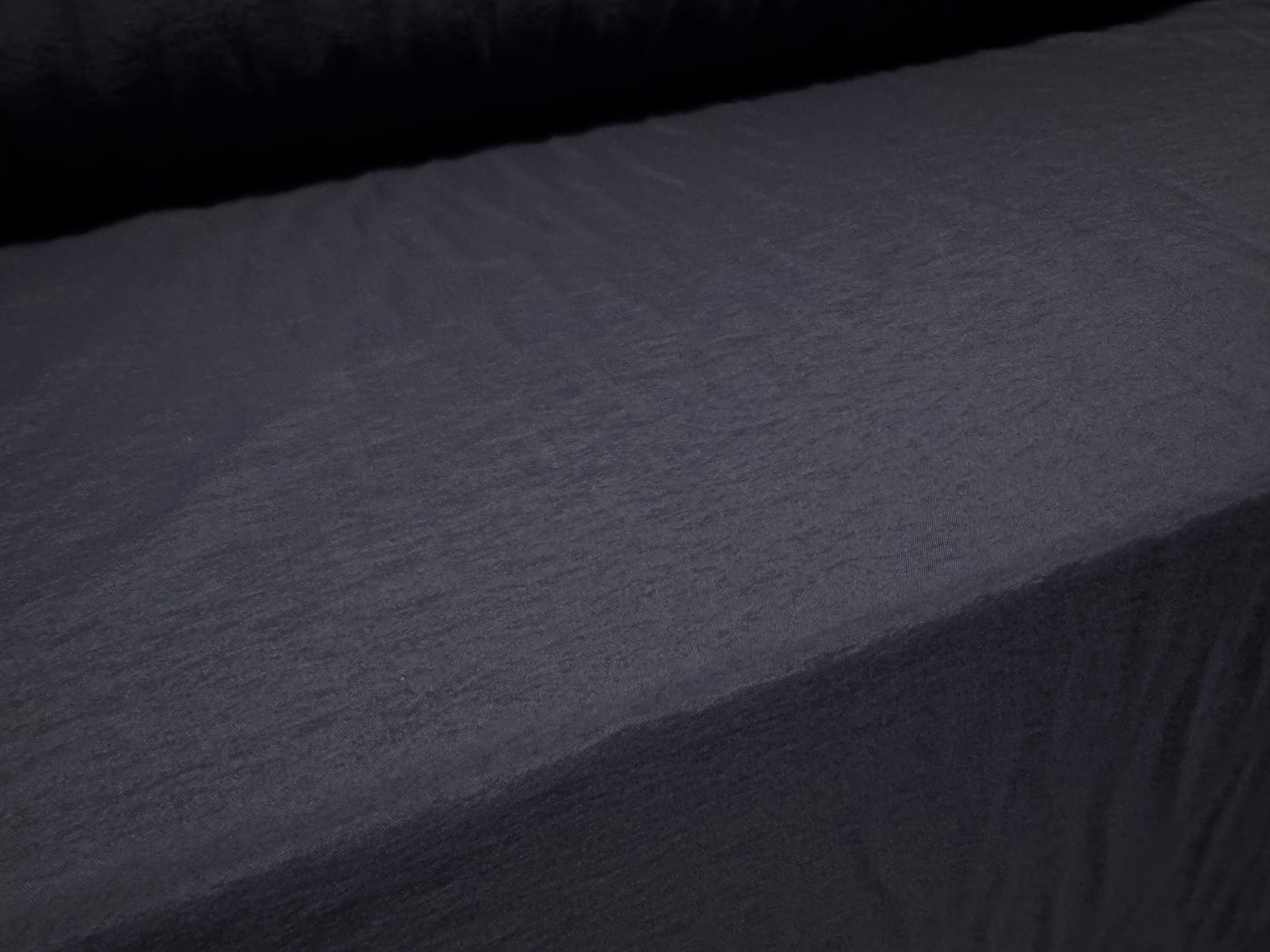 Plain weave nylon fabric, per metre - navy blue