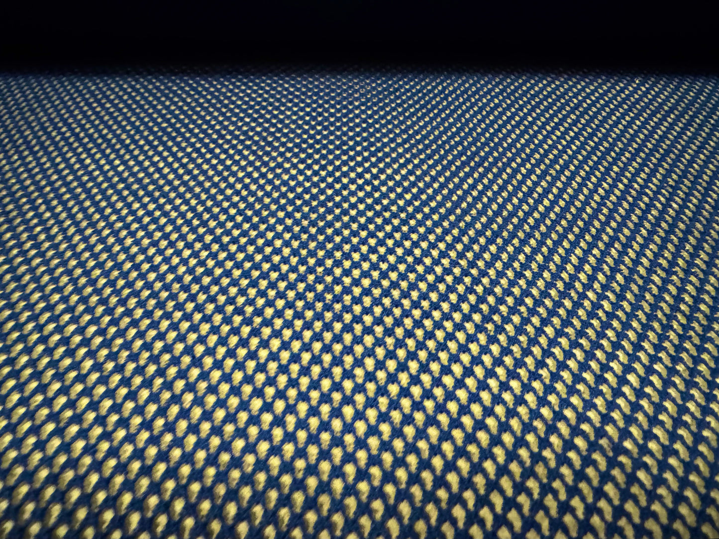 Fishnet mesh net jersey fabric, per metre - plain - navy blue