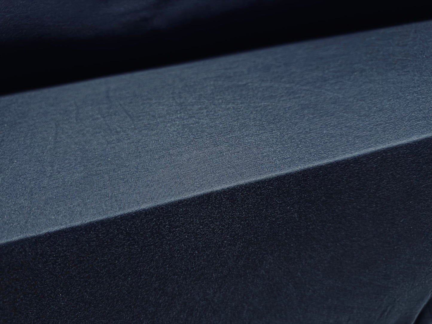 Viscose spandex stretch single jersey fabric, per metre - plain - navy blue