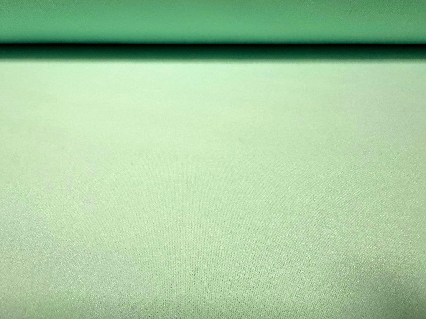 Scuba stretch spandex double jersey fabric, per metre - plain - pale mint green