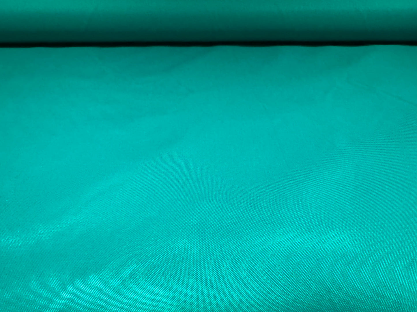 Plain weave nylon fabric, per metre - jade green