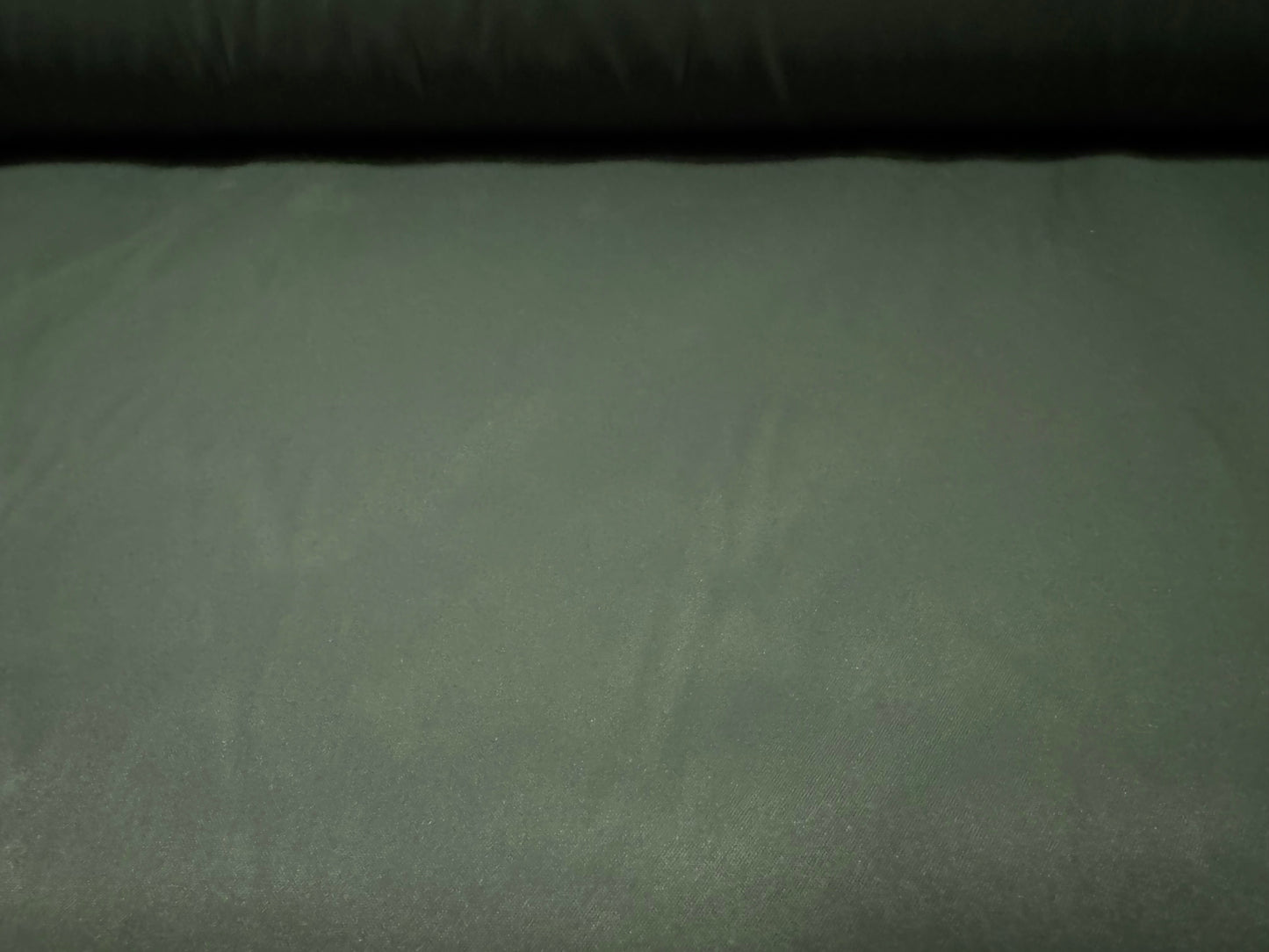 Coated nylon fabric, per metre - plain - olive green