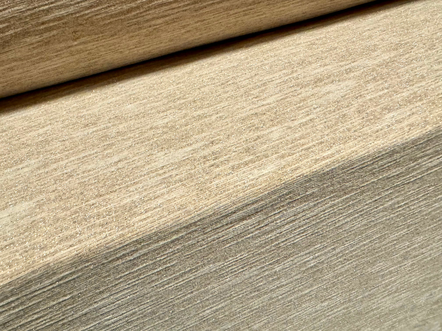 Stretch single jersey fashion fabric, per metre - melange slub - oatmeal & gold