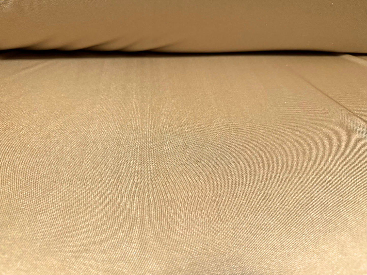 Satin jersey fashion fabric, per metre - plain - old gold
