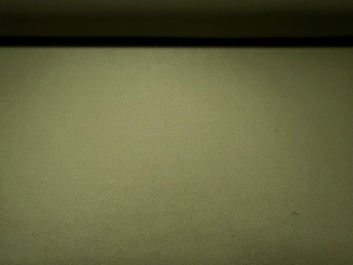 ITY stretch spandex single Jersey fabric, per metre - plain - khaki green