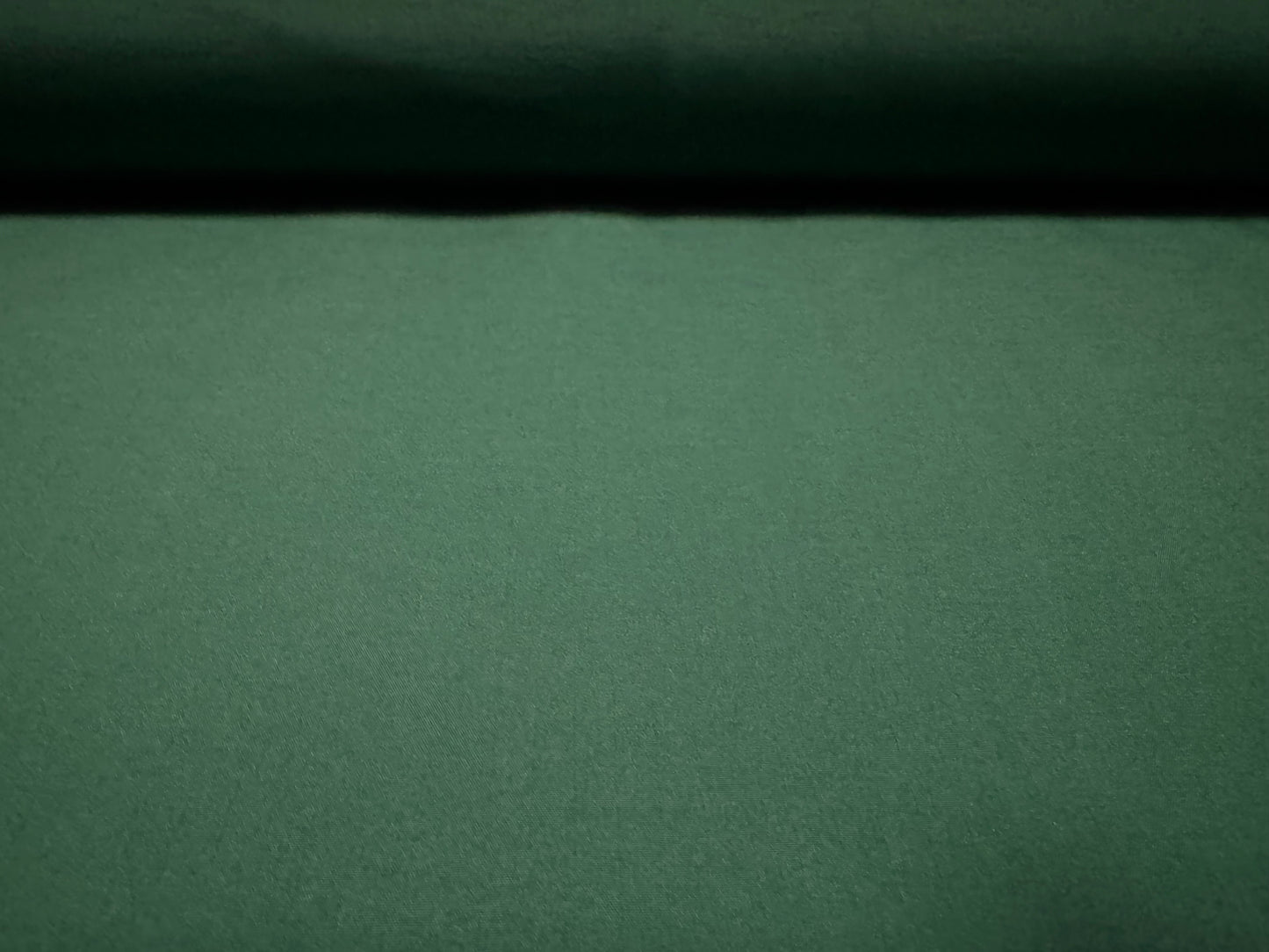Plain weave trouser weight fabric, per metre - bottle green