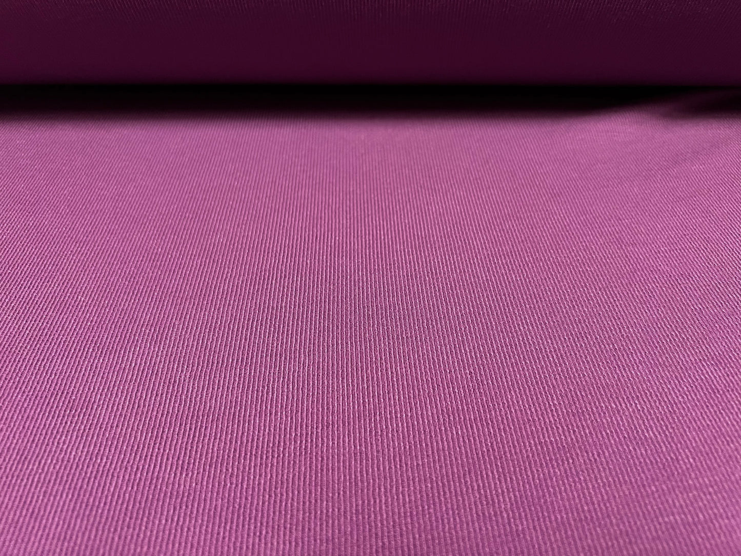 Powder touch rib stretch spandex jersey fabric, per metre - violet