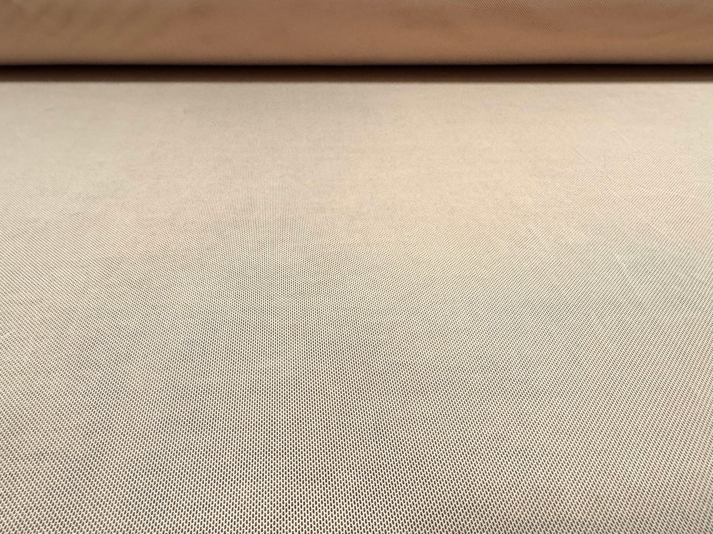 Power mesh net stretch spandex fabric, per metre - plain - caucasian skin tone