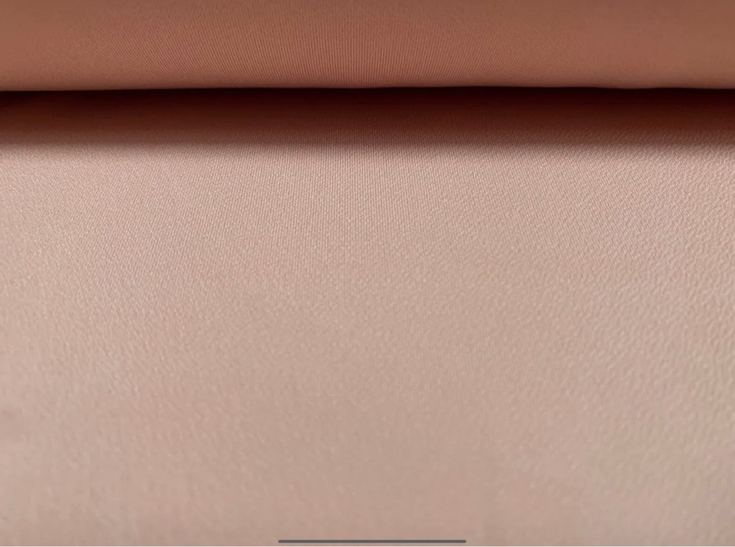 Scuba stretch spandex double jersey fabric, per metre - plain - nude pink