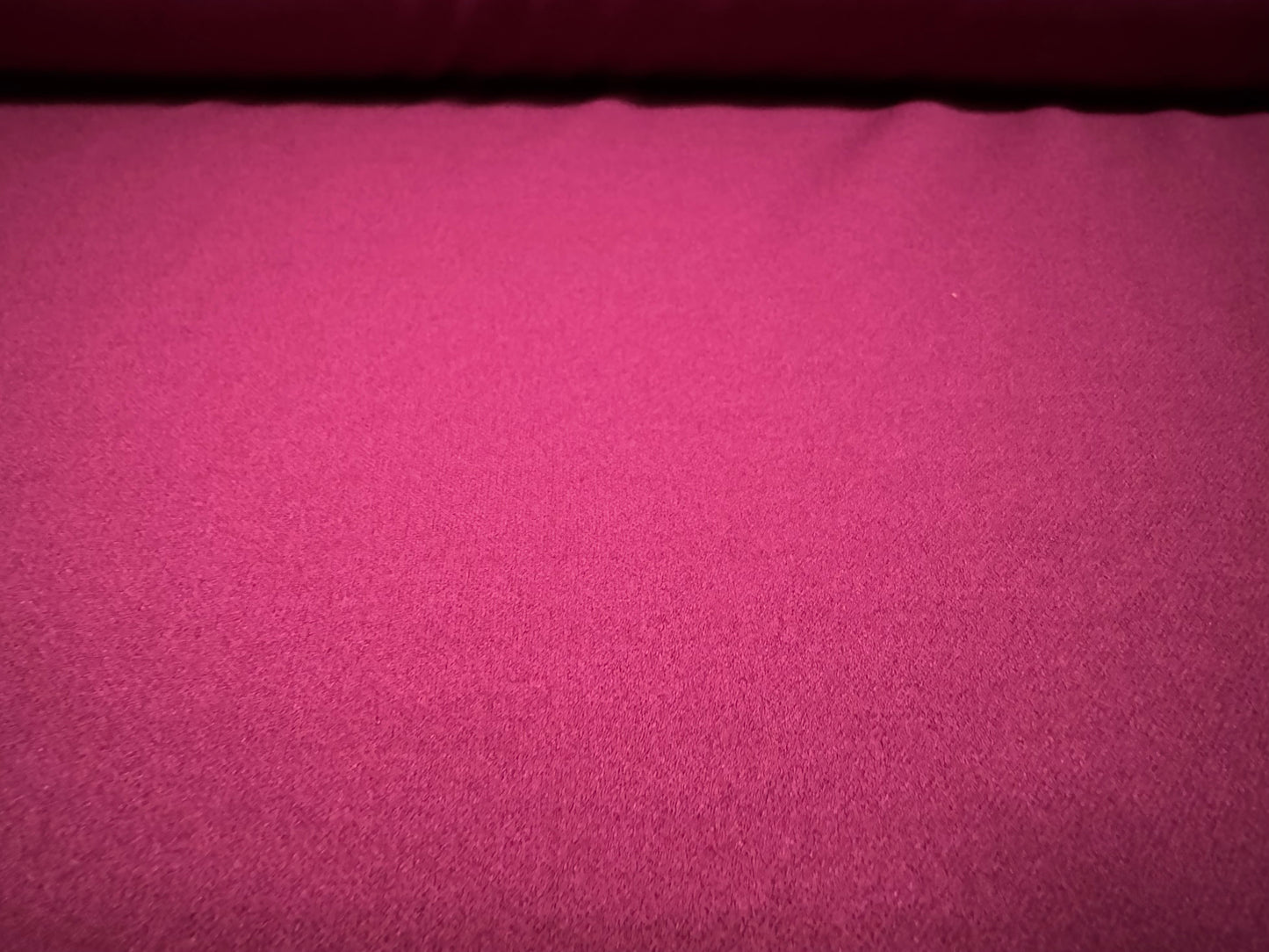 Scuba crepe stretch spandex double jersey fabric, per metre - plain - magenta