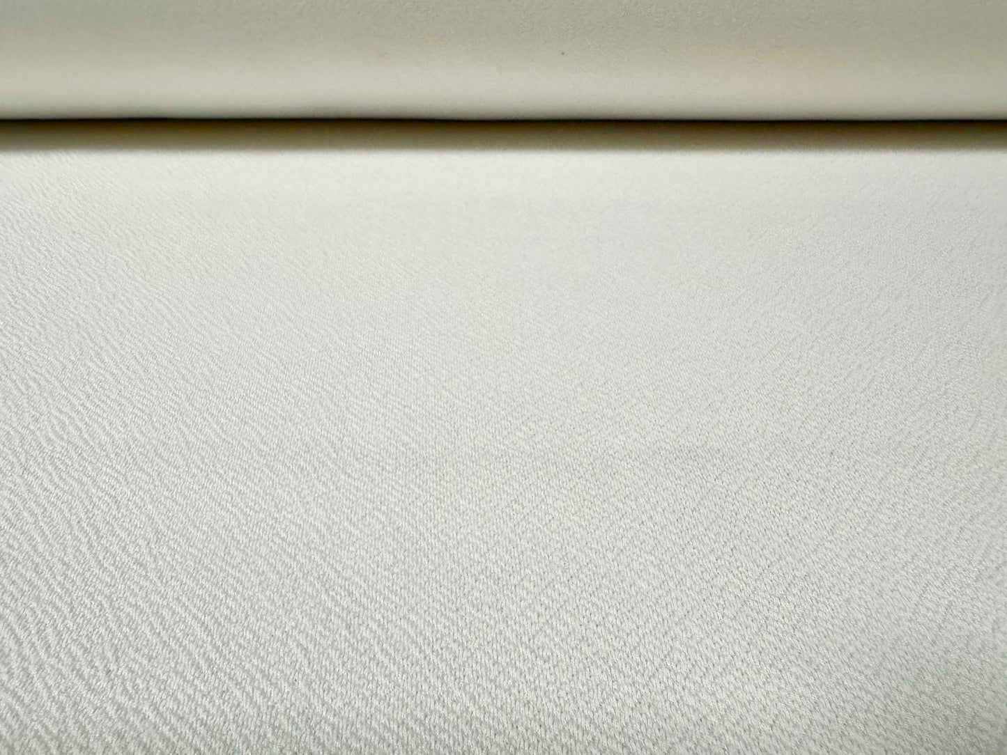 Liverpool textured scuba spandex jersey fabric, per metre - plain - ivory