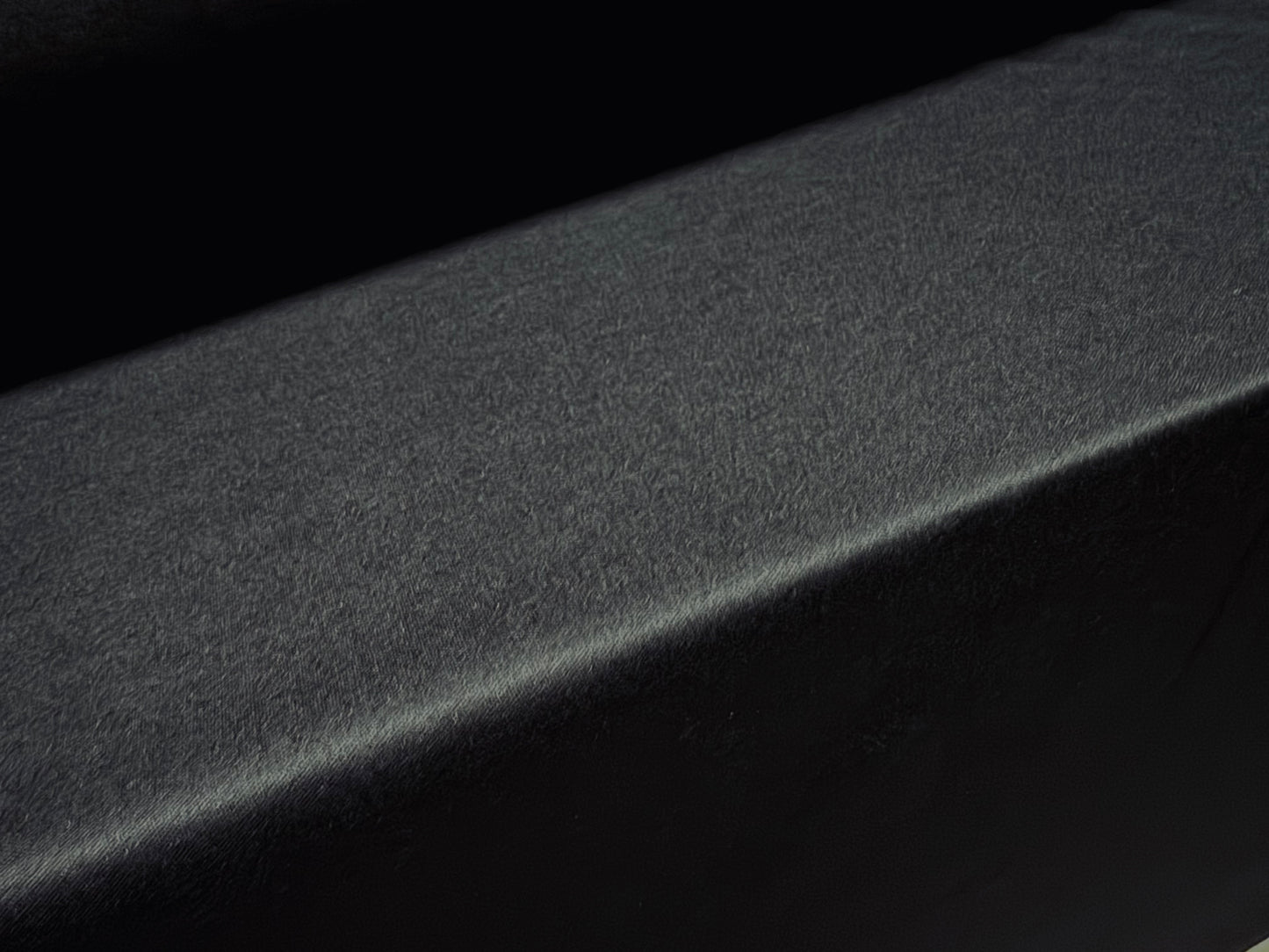 Single jersey fashion fabric, per metre - plain - black