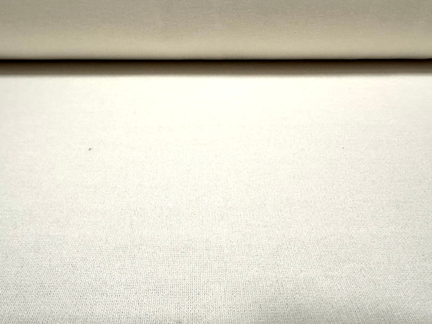 Ponte Roma double jersey knit dress fabric, per metre - plain - warm white