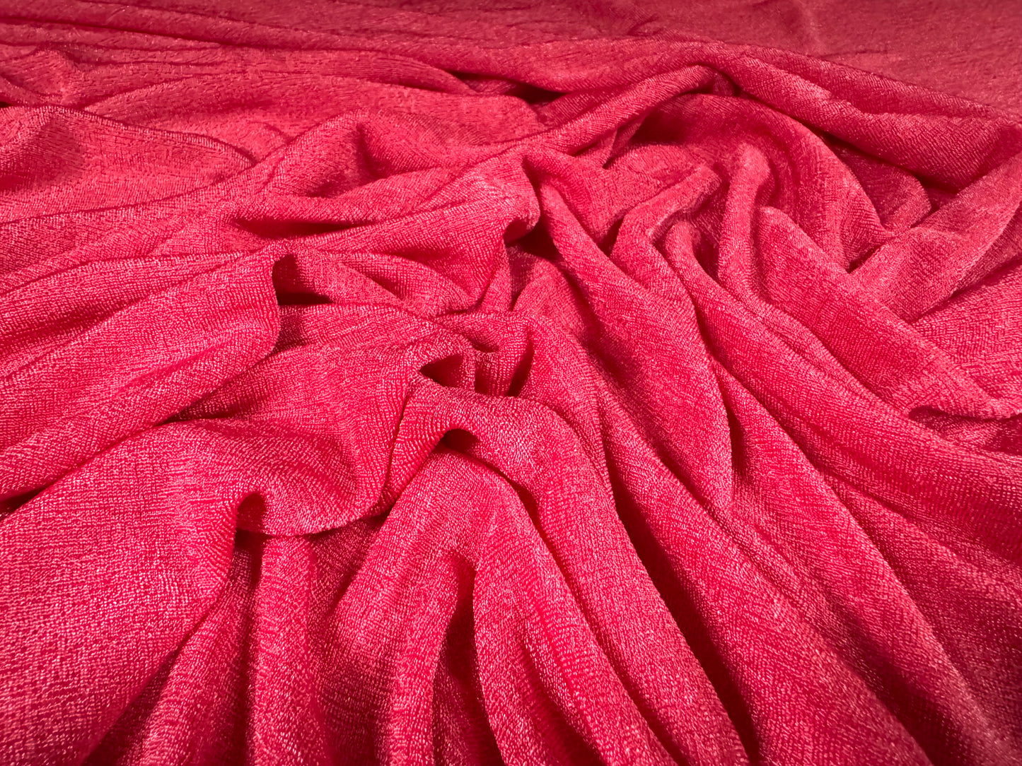 Slinky Stretch spandex jersey fabric, per metre - plain - London Pink