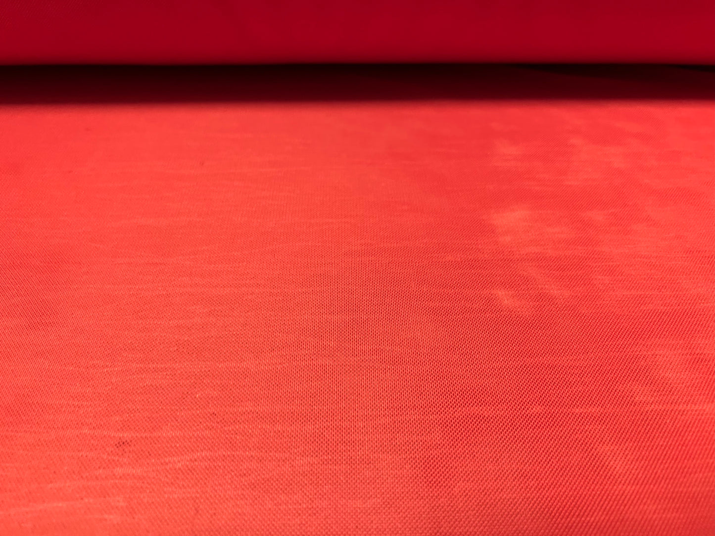 Power mesh net stretch spandex fabric, per metre - plain - cayenne pepper