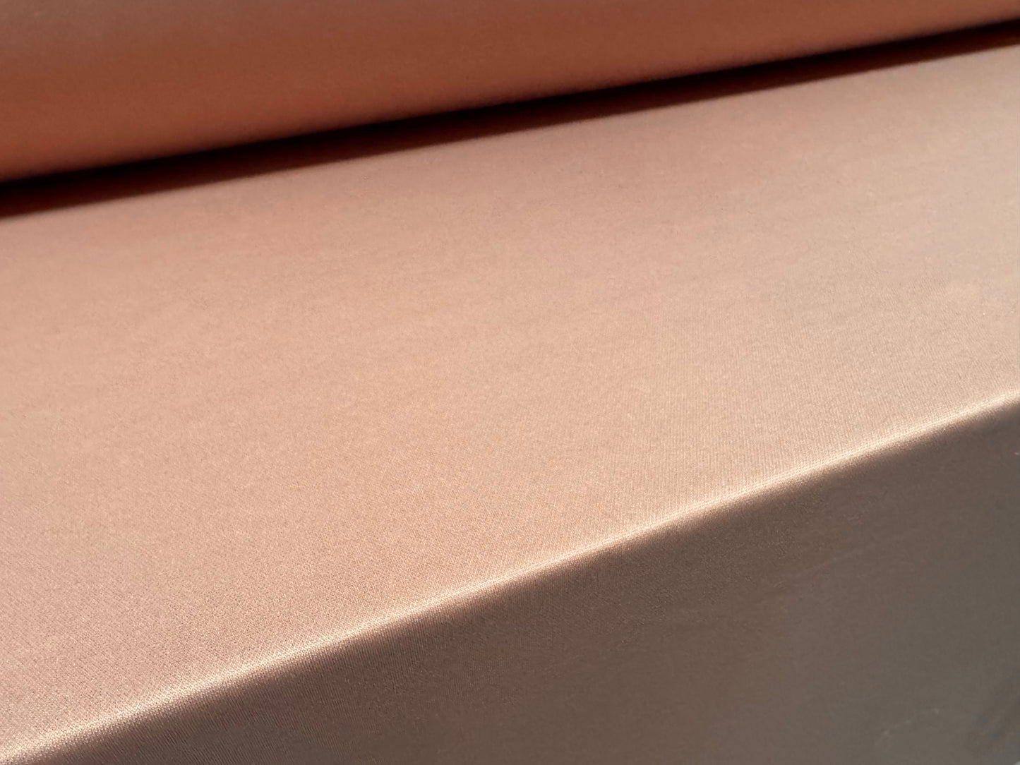 Fine piqué single jersey fashion fabric, per metre - plain - nude