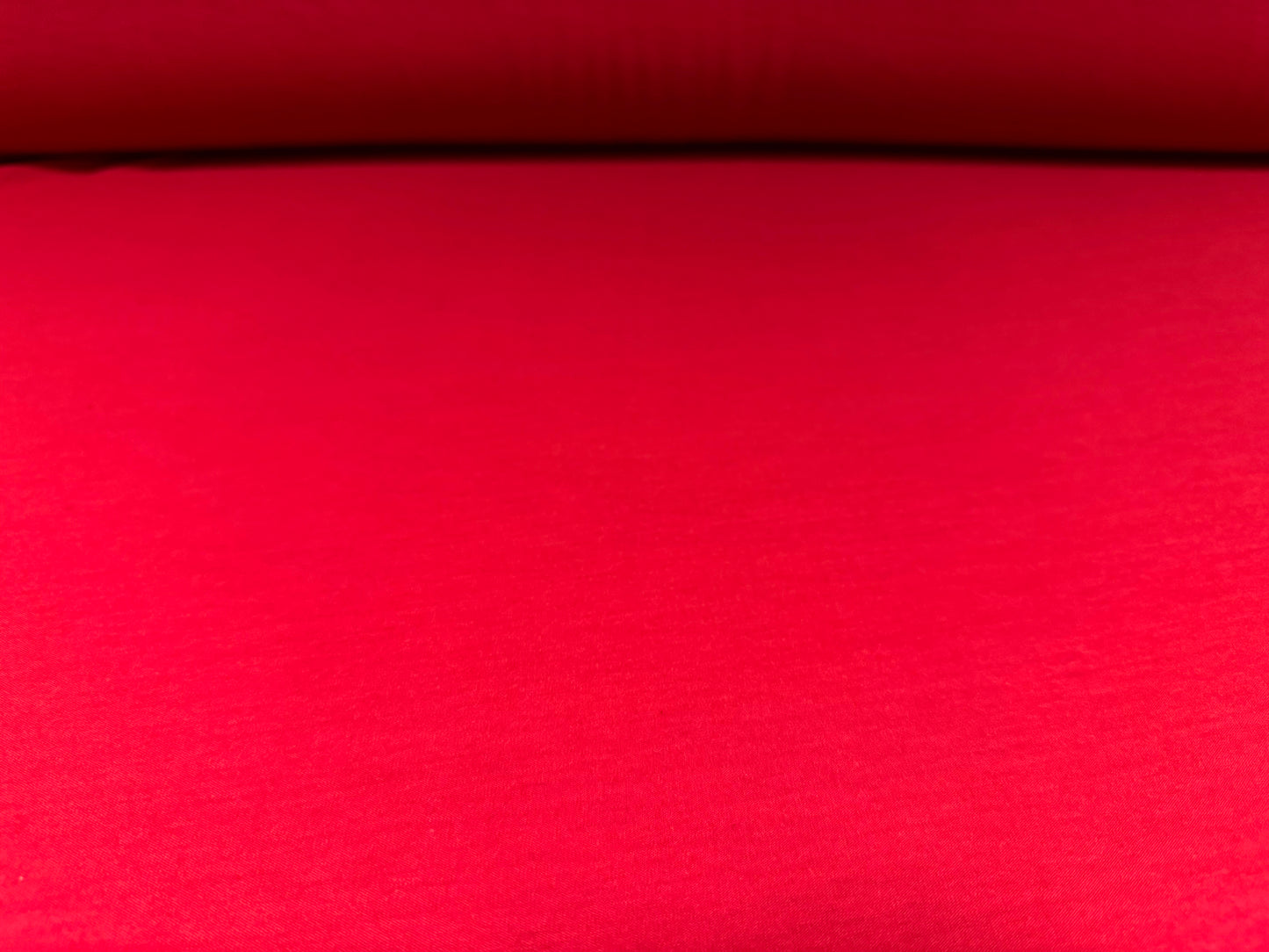 Soft handle single jersey fabric, per metre - plain - red