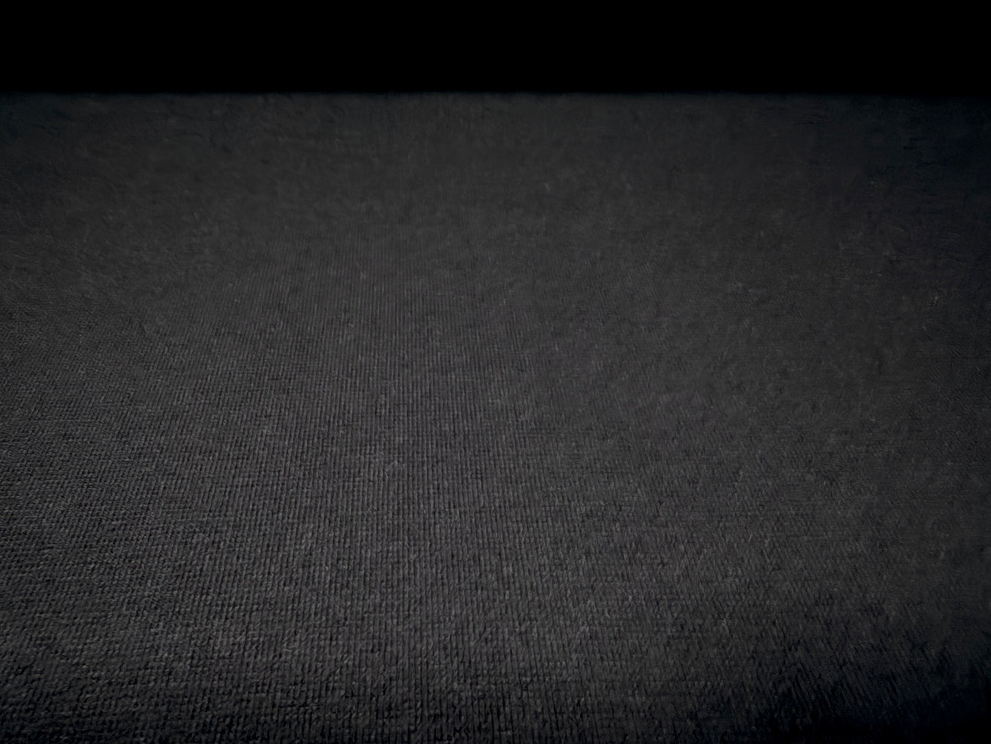 Soft interlock jersey fabric, per metre - plain - black