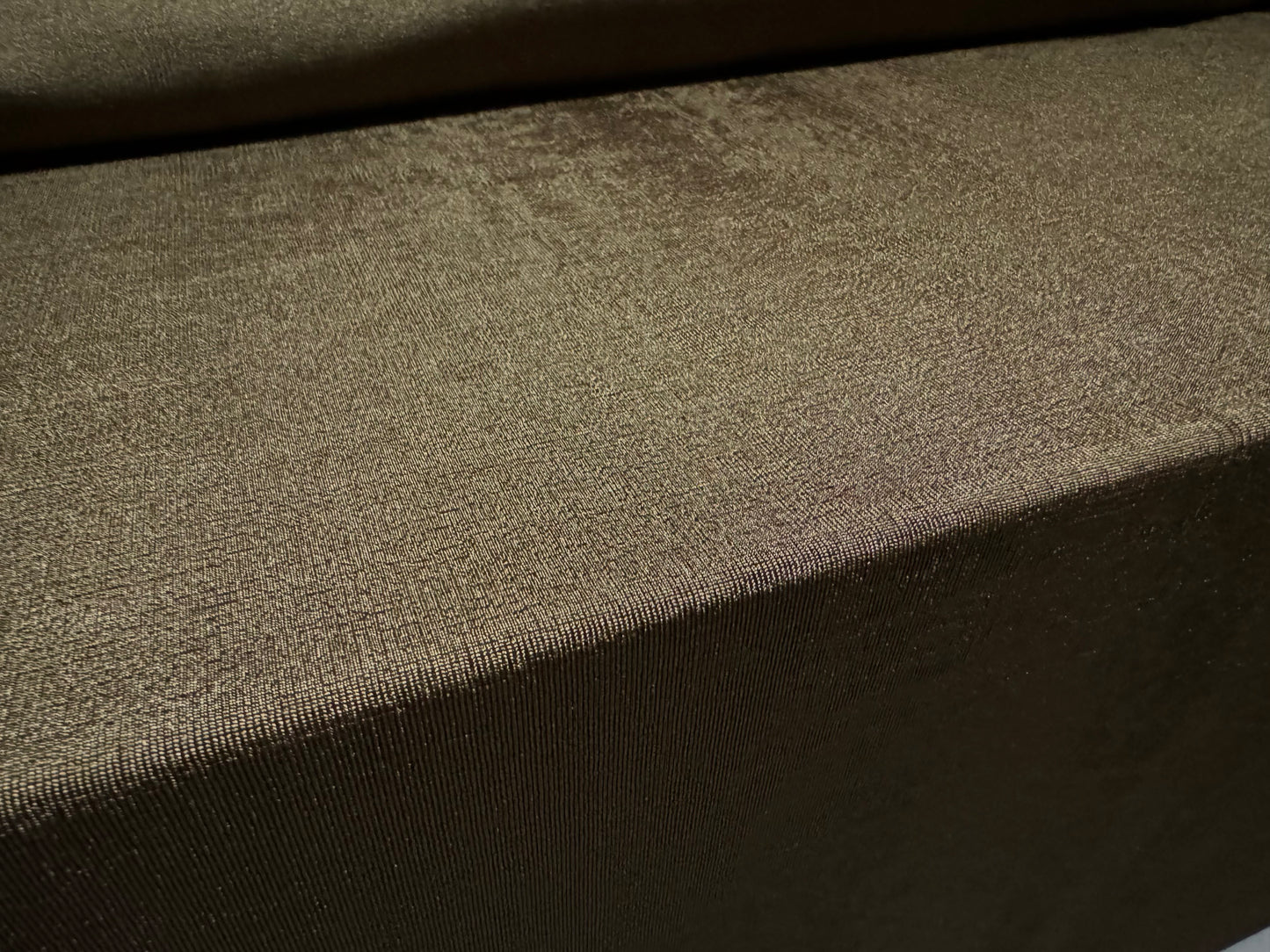 Slinky jersey Stretch spandex fabric, per metre - plain - moss brown