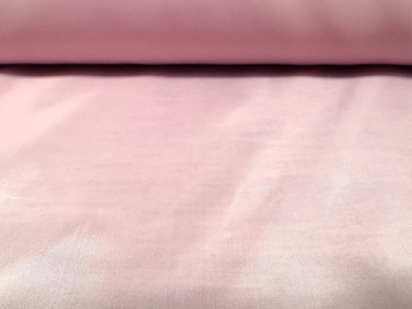 Lightweight woven lining fabric, per metre - pink