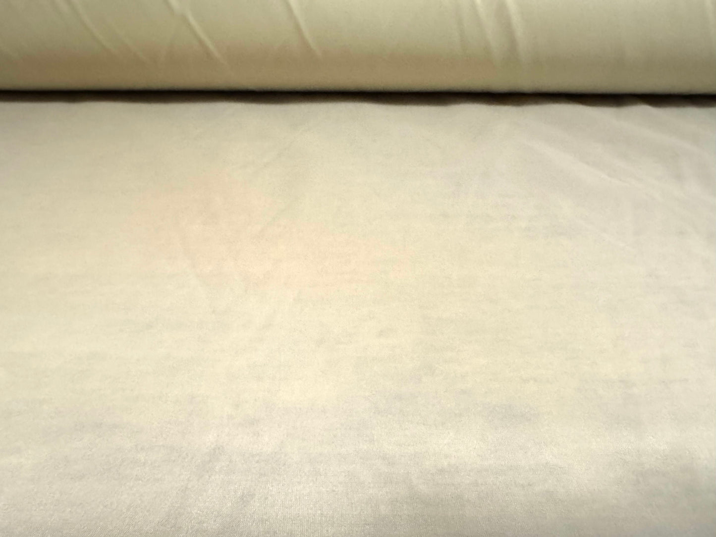 Lightweight woven lining fabric, per metre - cream