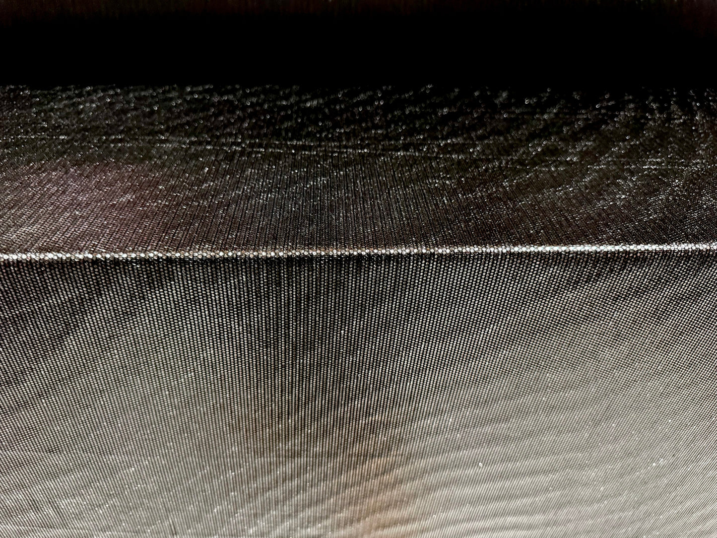 Metallic couture jersey dress fabric, per metre - plain - dark grey & silver