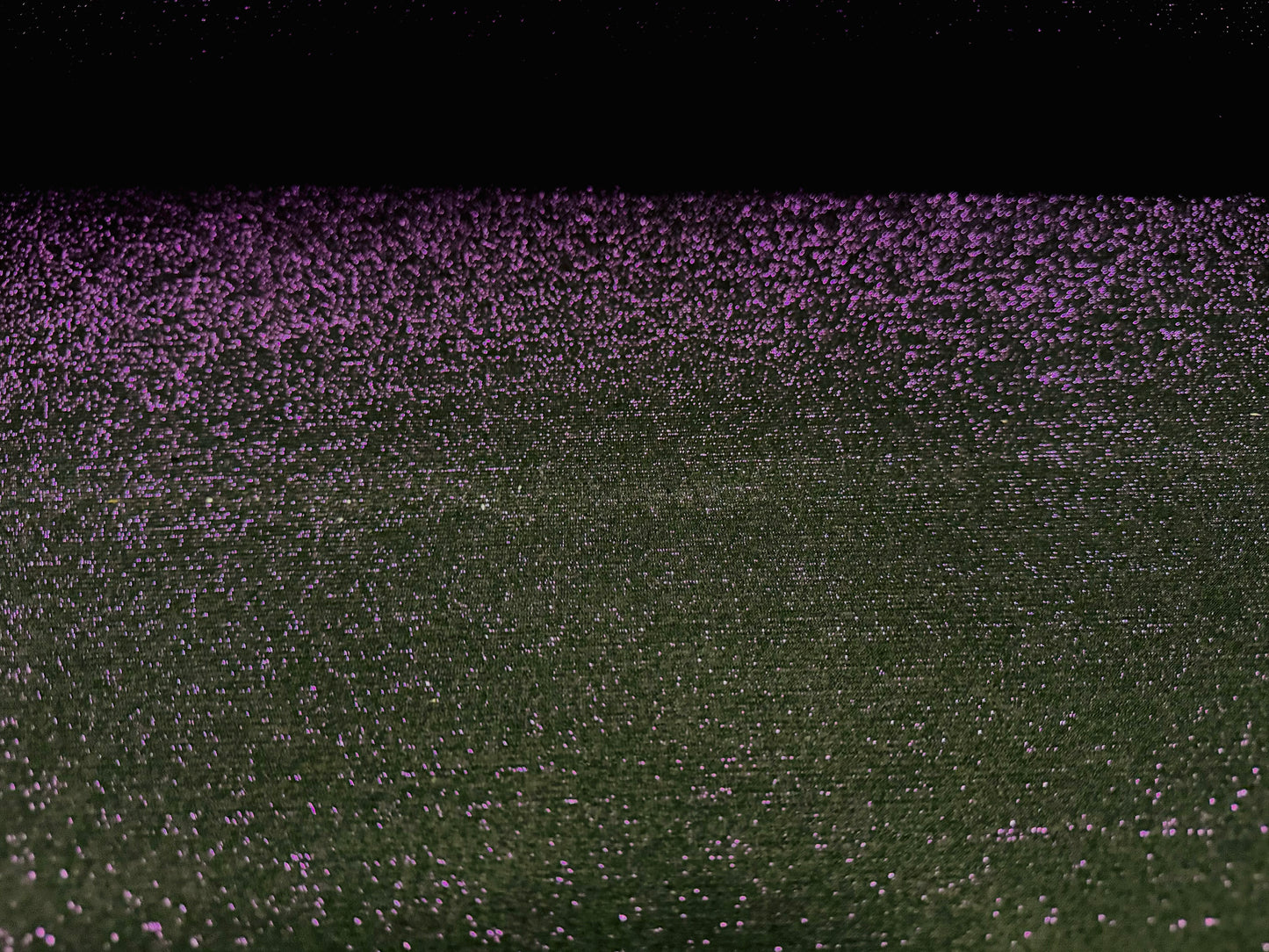 Metallic stretch single jersey fashion fabric, per metre - lurex sparkle - purple & black