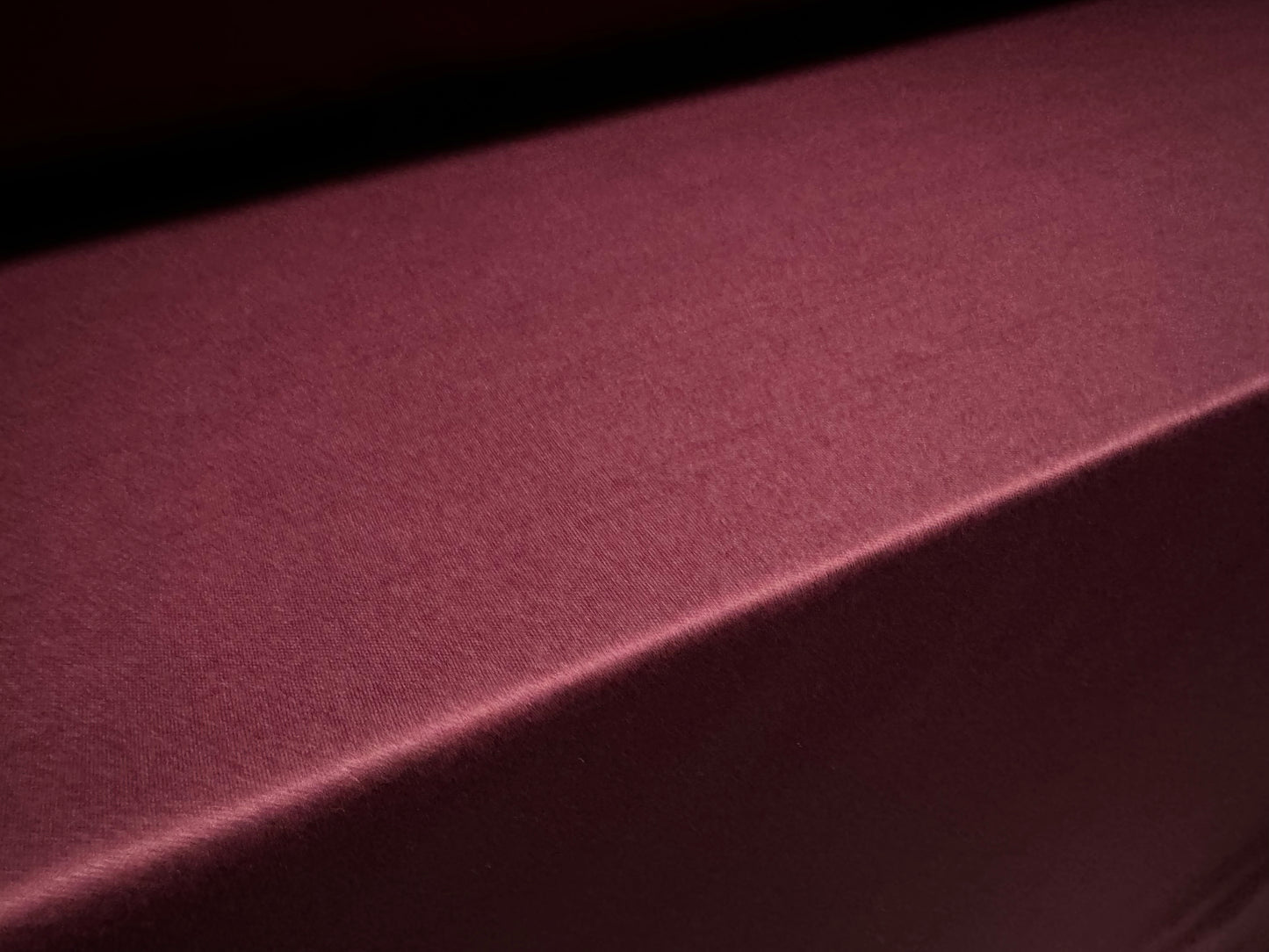 Single jersey fashion fabric - plain - Burgundy