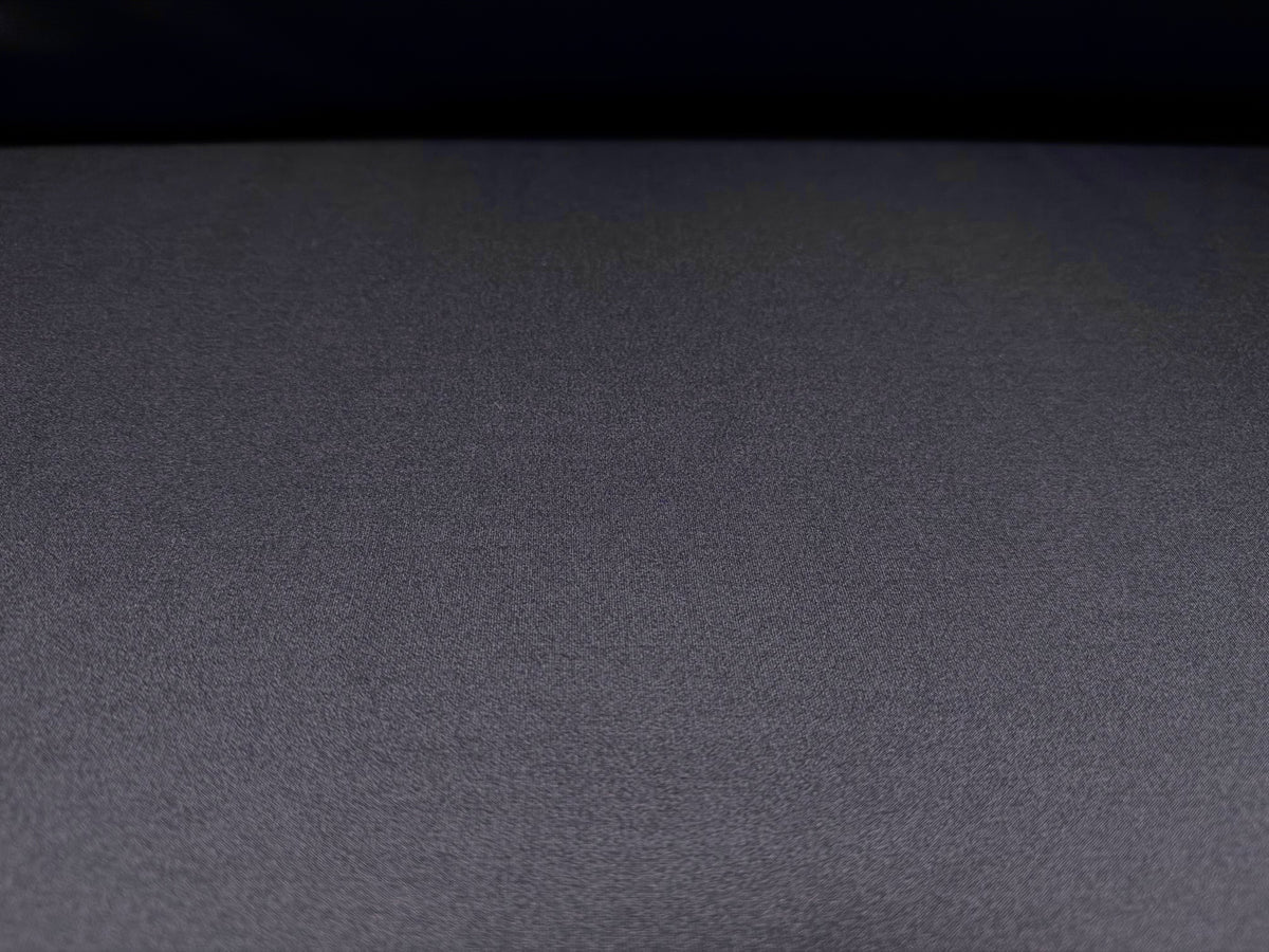 Scuba stretch spandex double jersey fabric, per metre - plain - dark navy blue