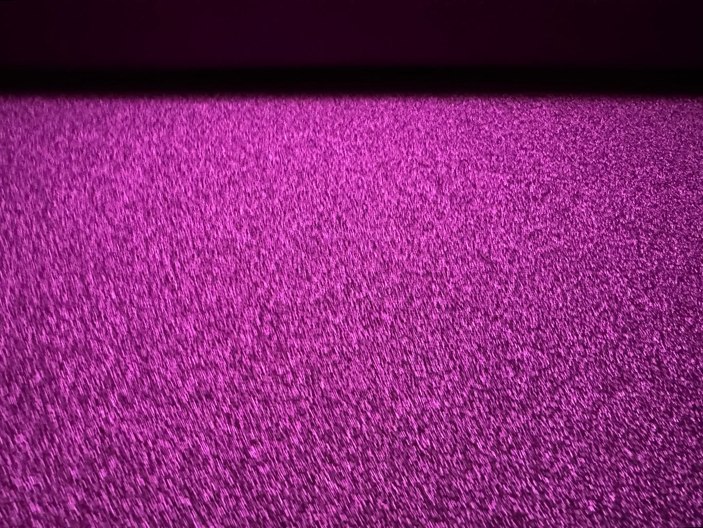 Metallic lurex stretch spandex jersey fabric, per metre - magenta on black
