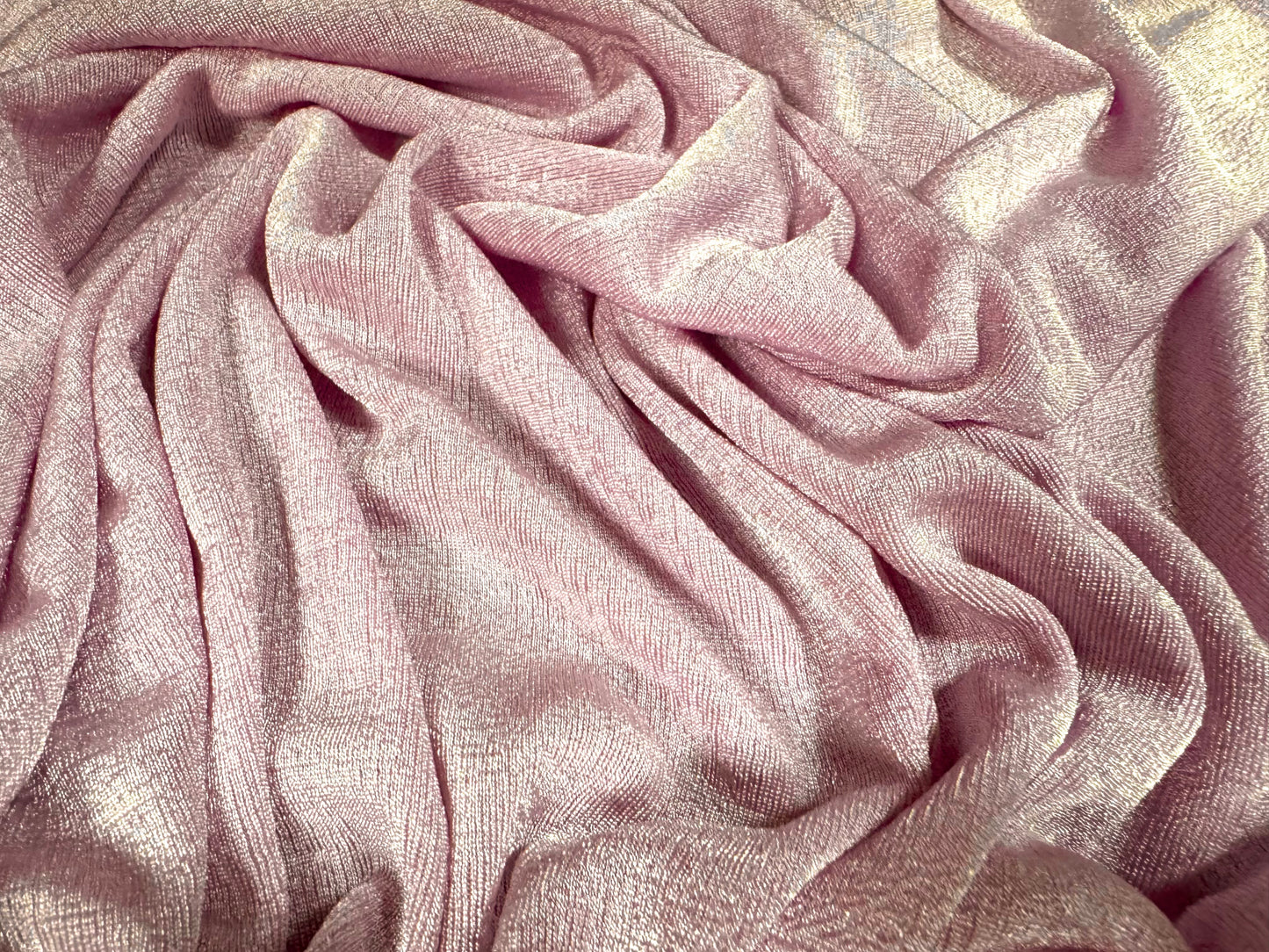 Slinky Stretch spandex jersey fabric, per metre - plain - lilac