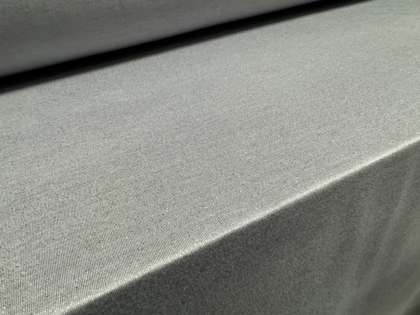 Metallic single jersey fashion fabric, per metre - sparkle finish - grey & silver