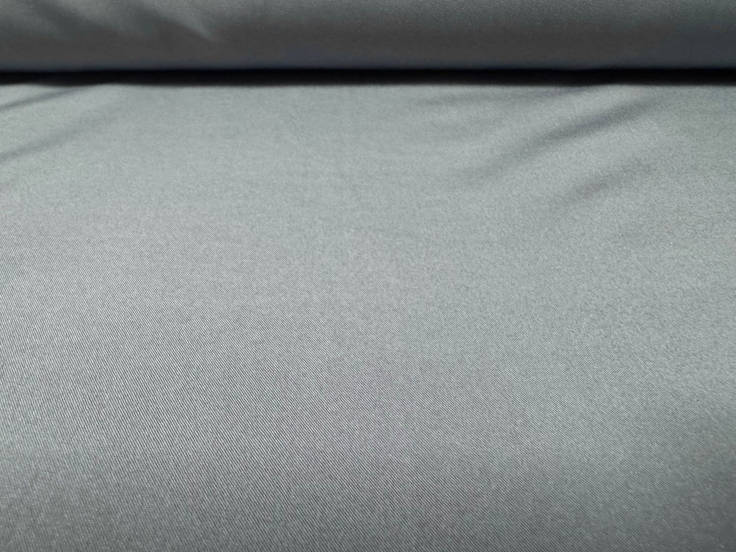 Soft plain weave dress fabric, per metre - grey