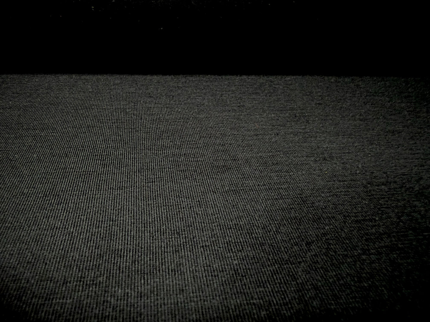 Viscose spandex stretch single jersey fabric, per metre - plain - black